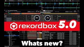 Rekordbox 50  Whats new [upl. by Llevad]