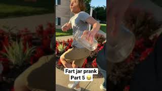 Fart Jar Prank Part 5 😂 shorts [upl. by Tankoos]