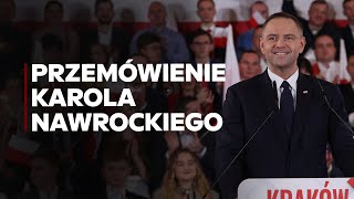 Przemówienie Karola Nawrockiego  kandydata na Prezydenta RP [upl. by Neelac77]