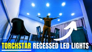 TORCHSTAR ULTRA THIN LED RECESSED LIGHTS  Unboxing and Review [upl. by Piefer728]