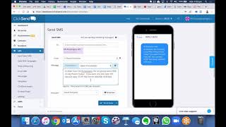 2 Way Text Campaign ClickSend [upl. by Markos]
