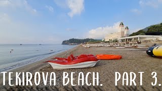 Summer trip Ep10 Turkey Tekirova beach from Gural Premier to Nirvana Dolce Vita Part 3 [upl. by Mohl541]