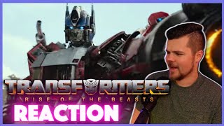 Transformers Rise of the Beasts Teaser Trailer REACTION [upl. by Acinorahs310]