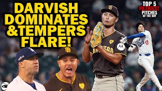 Darvish Dominates and Tempers Flare [upl. by Ralat]