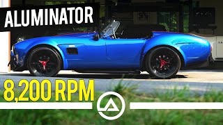 Superformance MkIII Cobra R with a 52 Aluminator Engine Making 580 hp and Revs to 8200 RPMs [upl. by Amlev]