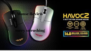 ARMAGEDDON HAVOC 2  RGB Gaming Mouse😜 [upl. by Elegna848]