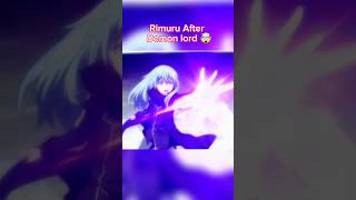 Rimuru Before Demon lord and After Demon lord 🔥🤯👿 anime animeedit [upl. by Trask]