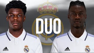 Aurelien Tchouameni and Eduardo Camavinga  Amazing Real Madrid Duo  Crazy Skills amp Goals  2022 [upl. by Rhee602]