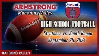 High School Football Struthers vs South Range 9 20 24 [upl. by Aneela]