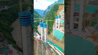 HIGHSPEED ChongqingKunming TUNNEL RAILWAY BRIDGE Underconstruction bridge construction travel [upl. by Enilraep]