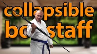 Collapsible Bo Staff Product Review  KarateMartcom [upl. by Atenek658]