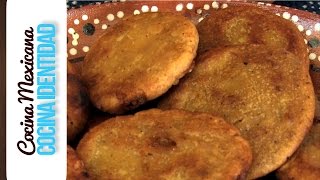 Antojitos Mexicanos ¿Cómo hacer Gorditas de Piloncillo Receta Mexicana Yuri de Gortari [upl. by Oeak]