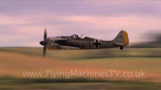 Focke Wulf 190 at Flying Legends 2009 [upl. by Dunlavy]