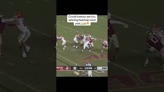 Lagway MIGHT be a heisman contender next year🤷🏽‍♂️ youtubeshorts footballshorts collegefootball [upl. by Ynohtna]