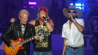 quotYour Mama Dont Dancequot Bret Michaels amp Don Felder amp Chris JansonHolmdel NJ 83024 [upl. by Deraj]