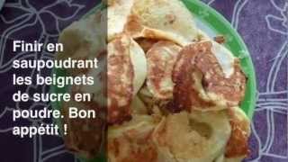 Beignets aux pommes [upl. by Eneryt]