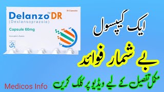 Dexlansoprazole Capsule uses in urdu  Delanzo DR capsule uses benefits side effects in urdu [upl. by Noraed865]