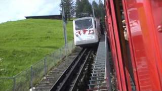 Steepest Cog Railway in the WorldSwitzerland [upl. by Downs544]