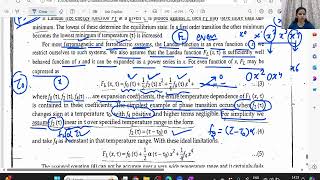 L16 Landau Theory of Phase Transitions [upl. by Yerga]