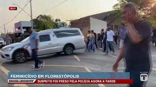 161024 Suspeito de mtar excompanheira em Florestópolis é prampso escondido em casa de parente [upl. by Broddie]