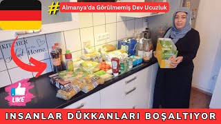 Almanyada Görülmemiş Dev Ucuzluk 🇹🇷 Insanlar Dükkanları Boşaltıyor [upl. by Enidlareg]