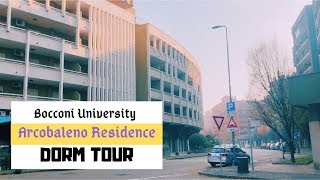 DORM TOUR Arcobaleno Residence  Bocconi University [upl. by Eelak]