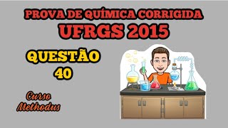 40 de 2015 da prova de química da UFRGS  Salicilato de metila é usado em medicamentos para uso [upl. by Ahsiuqel]