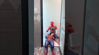 omg what happened to cat man spiderman shortsvideo funny venom2 catman xuhuong [upl. by Eenaej]