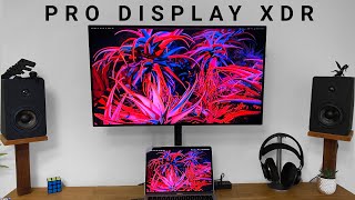 Apple Pro Display XDR Monitor Unboxing 32 inch 6K resolution and Set Up by iOS App Developer [upl. by Hortensia]