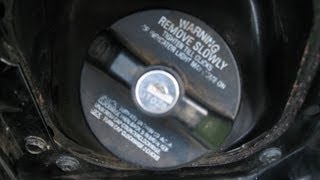 How To Remove Dodge Vehicles Locked Gas Cap  Easiest Way [upl. by Snowber476]