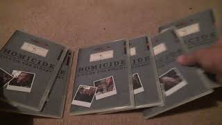 Homicide Life On The Street Season 5 DVD Unboxing [upl. by Toille]