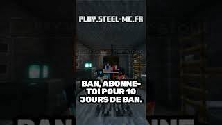 La vengeance du noob sur mon serveur🧨 minecraft minecraftshorts minecraftsurvival noobminecraft [upl. by Chaffee799]