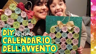 CALENDARIO DELLAVVENTO PER NATALE  Tutorial Fai da Te  DIY [upl. by Shurlock]