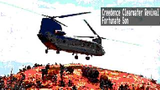 Creedence Clearwater Revival  Fortunate Son 8 Bit Chiptune Remix [upl. by Ysdnyl]