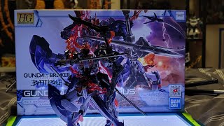 HGBB Gundam Barbataurus time lapse build [upl. by Yanahs]