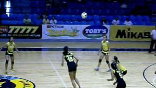 Alyssa Valdez of UST GVT The future star of UST WVT [upl. by Assirrem334]