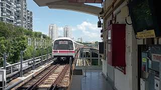 🟩C651 Set 201202 departing Tanah Merah MRT Station Joo Koon Bound [upl. by Nnahgaem]