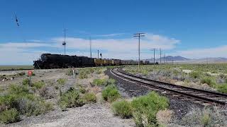 UP4014 West  Shafter Nevada [upl. by Goldston]