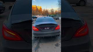 Выхлоп BRABUS Mercedes CLS [upl. by Sara-Ann]