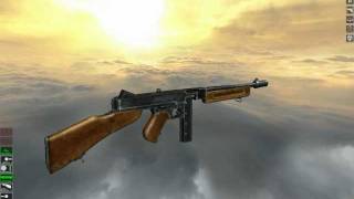 Thompson M1928A1 full disassembly and operation [upl. by Aylad]