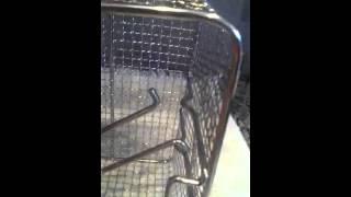 Attaching Cuisinairre deep fryer basket handle [upl. by Cath216]