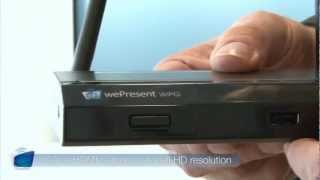 WePresent1000 Wireless Interactive Presentation Gateway  UKtxt [upl. by Downey]