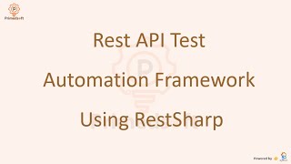 Step By Step for Setting up Rest API Automation Framework using RestSharp and C  api [upl. by Erdnaed]