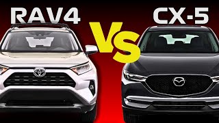 Toyota RAV4 vs Mazda CX5  Comparison  SUV  Which One Is The BEST [upl. by Anauqal]