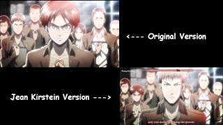 Attack on Titan OVA  Opening Comparison [upl. by Kentigerma]