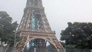 Eiffel tower replica at Eco park Rajarhat New town Kolkata [upl. by Lodmilla]