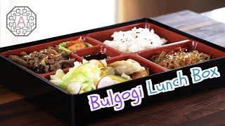 Korean Restaurant Version Bulgogi Lunch Box 불고기 런치박스  Aeris Kitchen [upl. by Seward621]