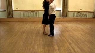 Argentine Tango Lesson 7  Giro to Left [upl. by Ulrich]