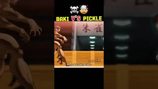 Baki web strike attack of pickle🥒 l BAKI VS PICKLE  shorts [upl. by Nylyoj]