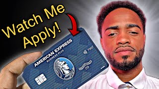 Amex Blue Business Plus Watch Me Apply w No Business Required [upl. by Brianna]